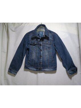 Brothers Y2K Unisex Denim Jacket Jean 8/10 Blue Trucker
